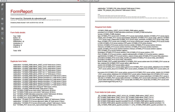 FormReport (English)